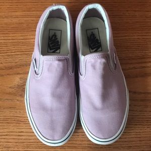 Purple van sneakers